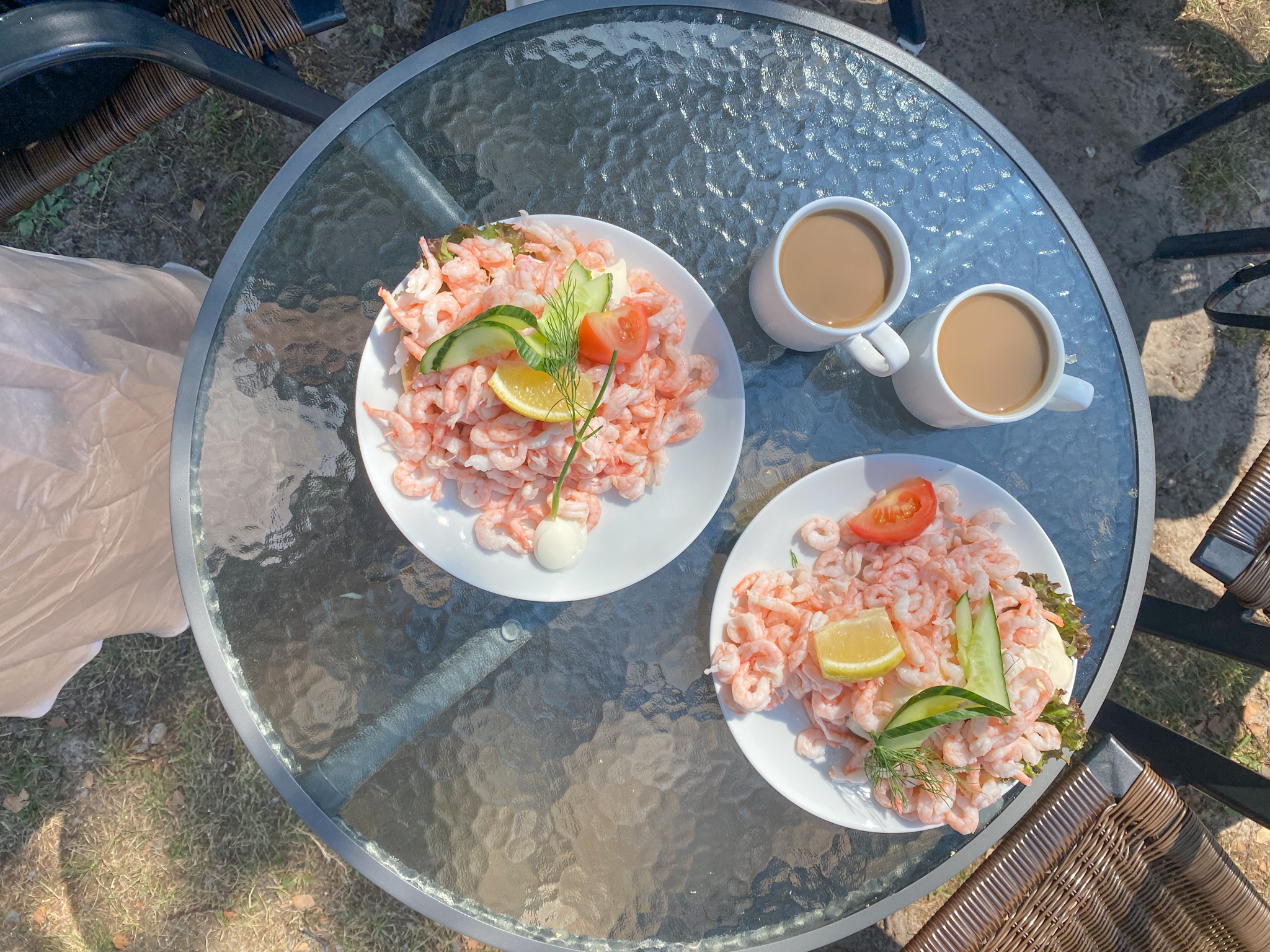Värmskogs café räkmacka 