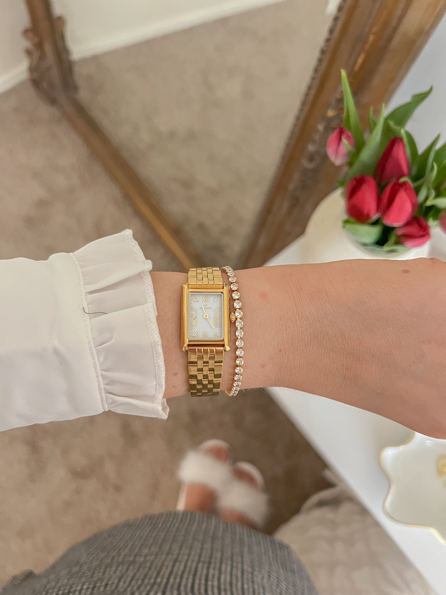Mockberg Timeless gold klocka 
