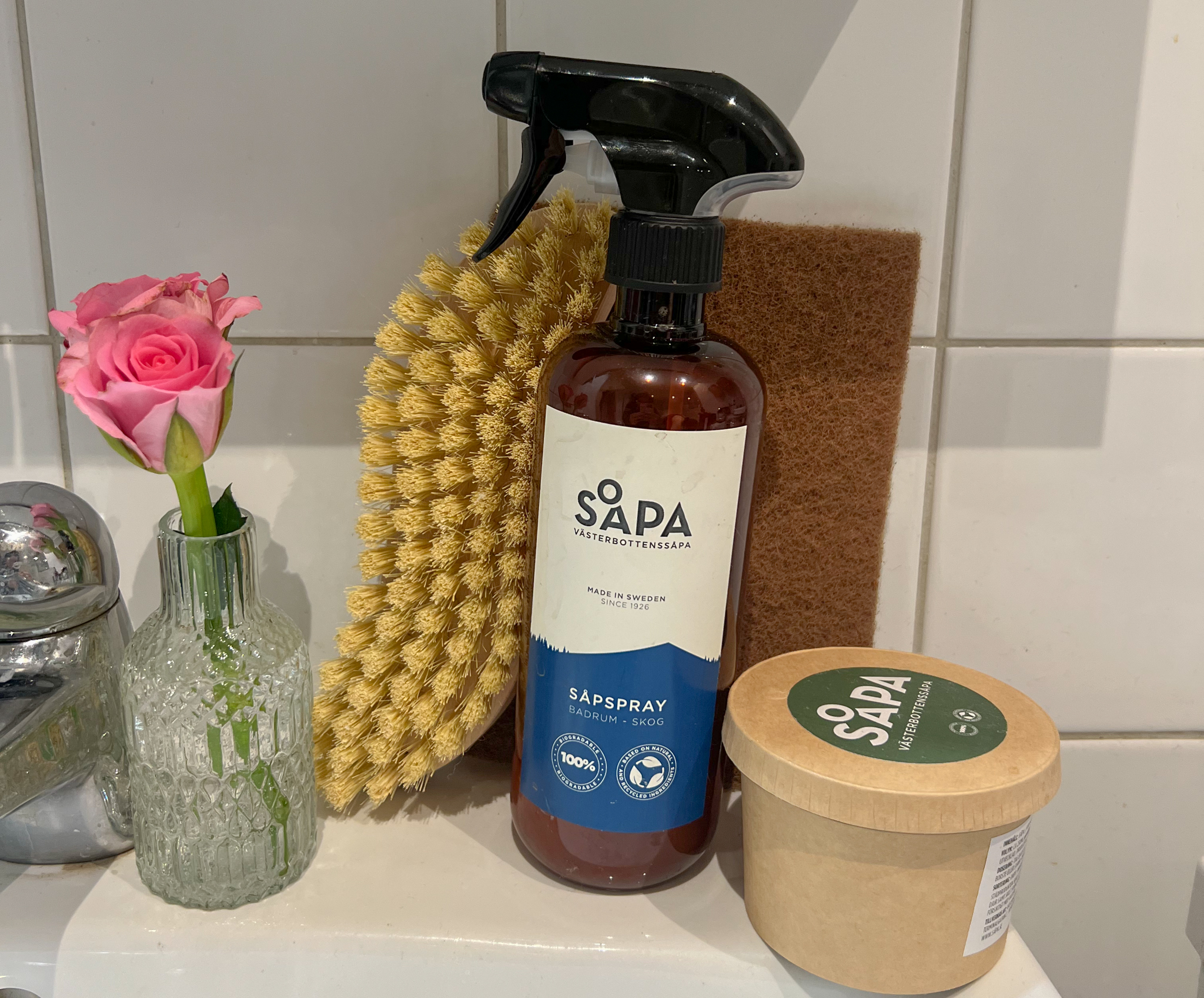 Fördelar med att städa badrummet med såpa